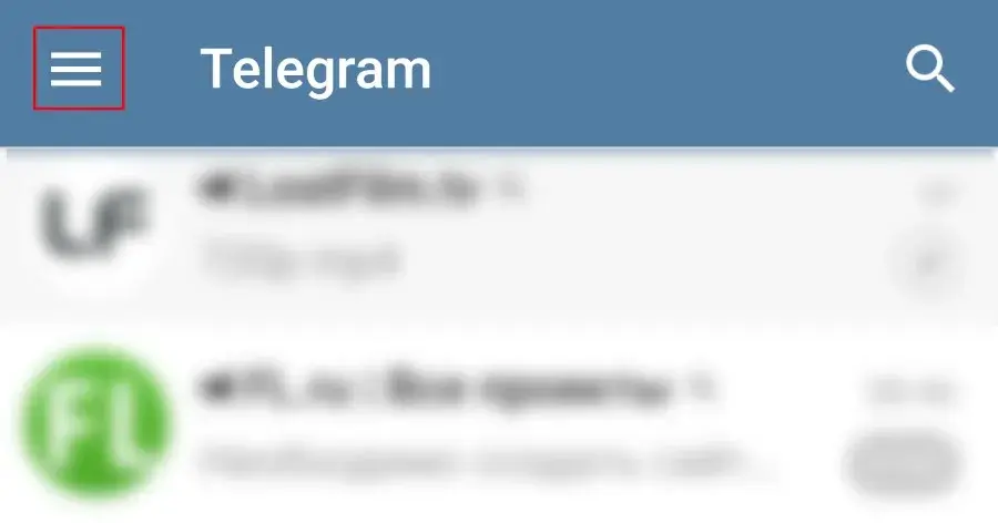 Канал в Telegram с телефона