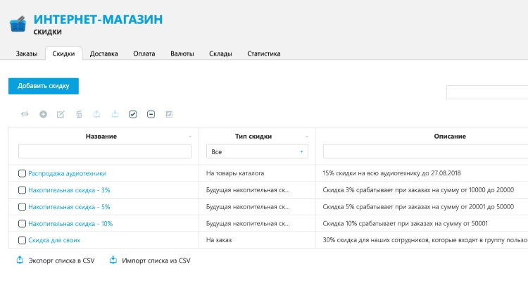 Как создать систему лояльности - статья от 1C-UMI