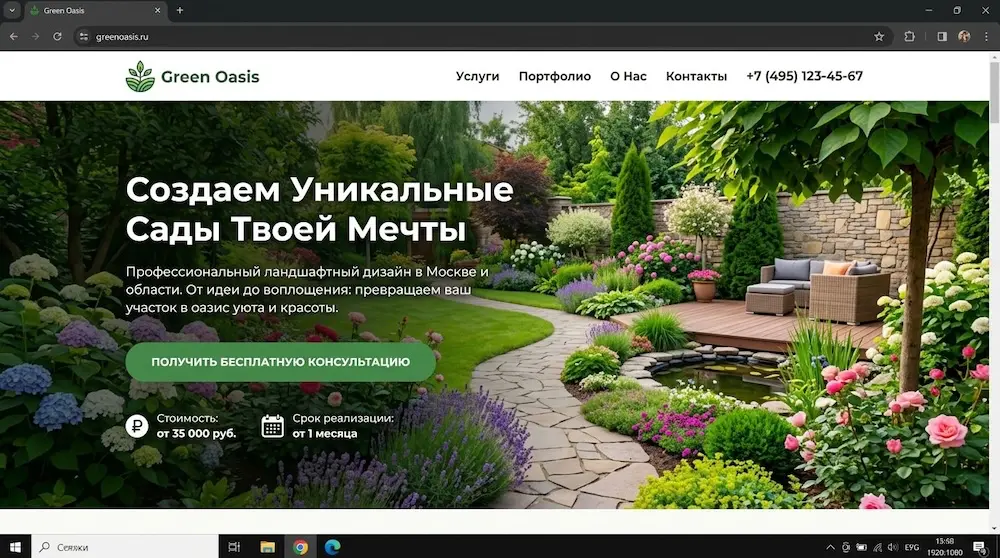 проверка сайта на ИИ сайте, который сгенерировал ИИ