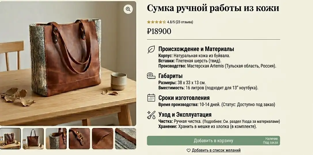 Платформа дропшиппинга товаров ручной работы — бизнес-идея