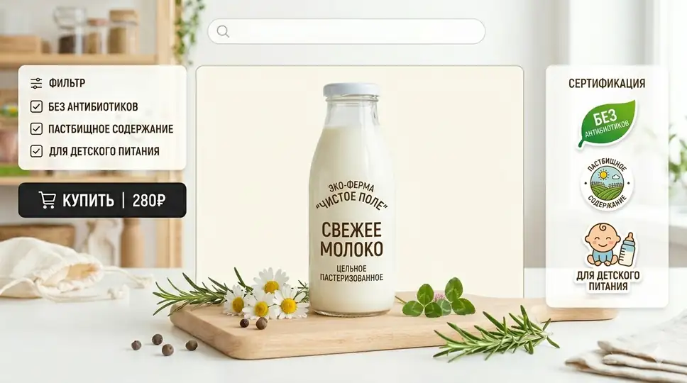 интернет магазин фермерских продуктов