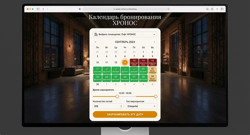 конструктор сайта каталога аренды