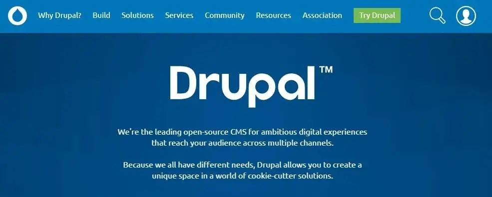 CMS система Drupal