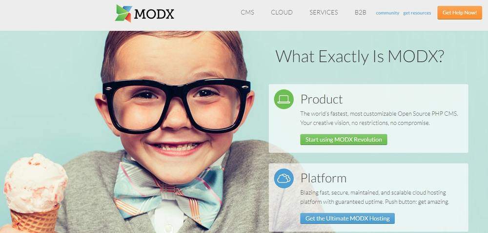 CMS система ModX