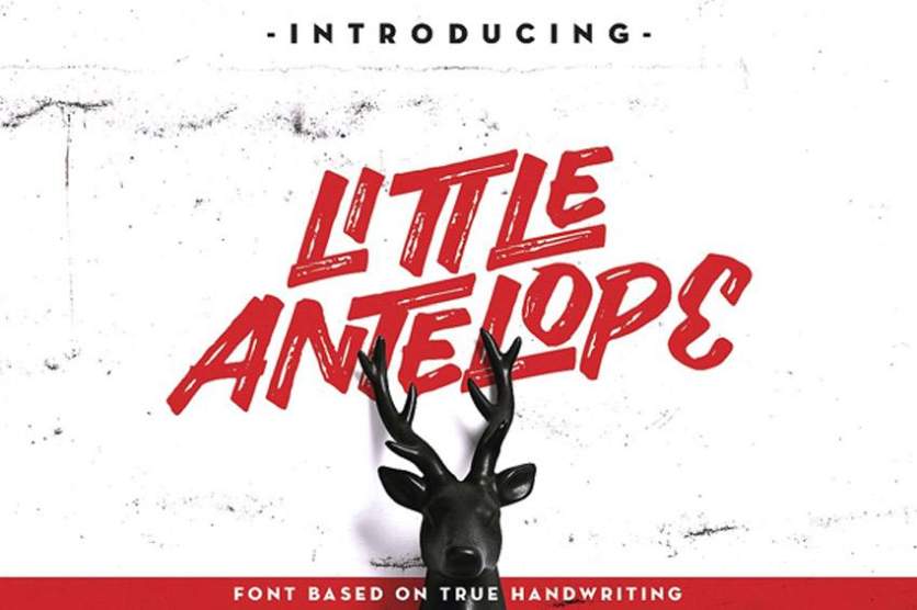 Рукописный шрифт Little Antelope Font