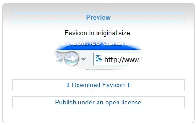  Favicon  - иконки для сайта функционал favicon.cc сохранение на компьютер