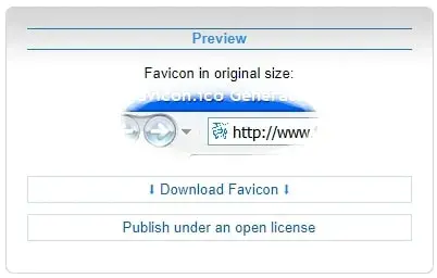  Favicon  - иконки для сайта функционал favicon.cc сохранение на компьютер