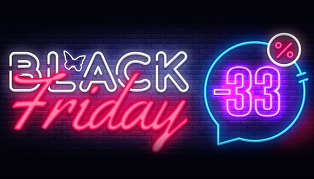 Black Friday: скидка 33% на все сайты и услуги